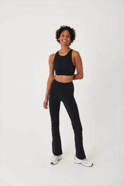 Tala SKINLUXE OPEN BACK SPORTS BRA - SHADOW BLACK -Sportswear Store 13c