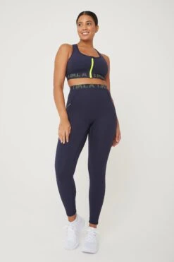 Tala FORMTECH SIDE POCKET RUNNING LEGGING- NAVY
