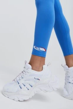 FILA X TALA SKINLUXE HIGH WAISTED LEGGING - PALACE BLUE -Sportswear Store 211022 TALA Fila Ecom 10 00181