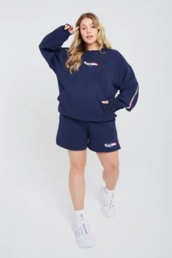 FILA X TALA SHORTS - NAVY -Sportswear Store 211022 TALA Fila Ecom 27 0038