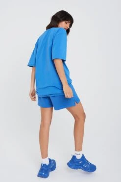 FILA X TALA SHORTS - PALACE BLUE -Sportswear Store 211022 TALA Fila Ecom 34 0033 1