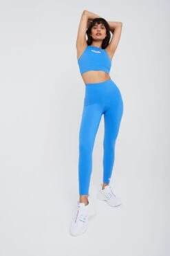 FILA X TALA SKINLUXE HIGH WAISTED LEGGING - PALACE BLUE