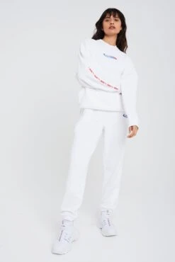 FILA X TALA CREW SWEATSHIRT - BRIGHT WHITE
