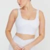 Tala DAYFLEX SQUARE NECK SPORTS BRA - GREY MARL