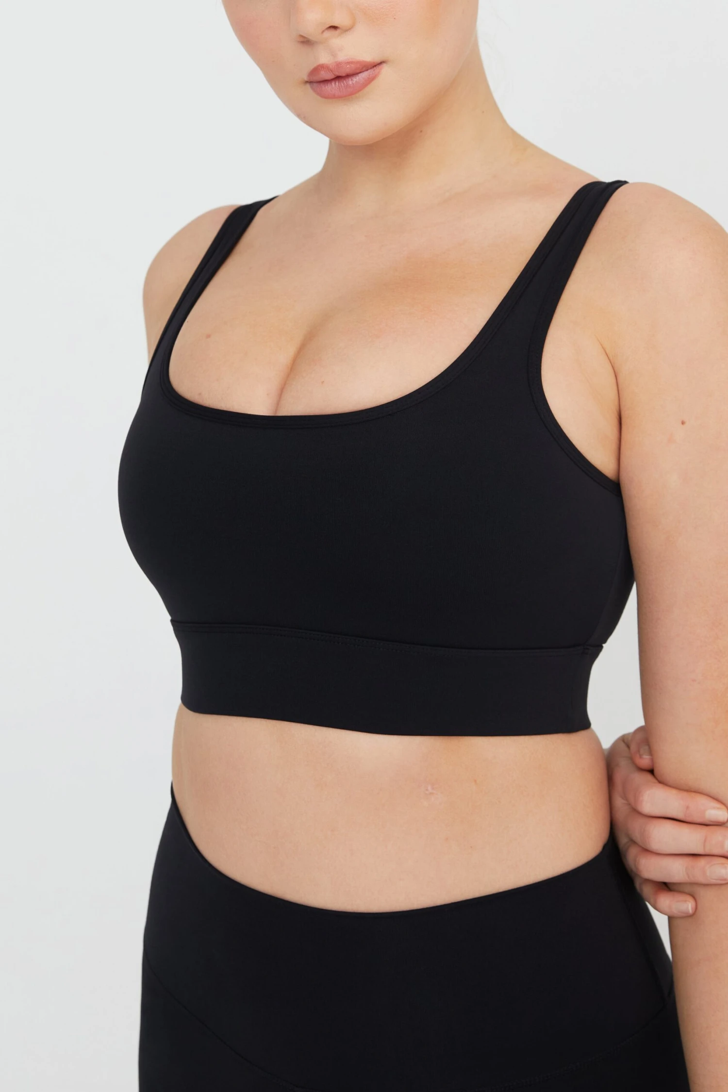 Tala DAYFLEX SQUARE NECK SPORTS BRA - SHADOW BLACK 10 Tala DAYFLEX SQUARE NECK SPORTS BRA - SHADOW BLACK - Image 10