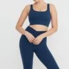 Tala DAYFLEX SQUARE NECK SPORTS BRA - SEA BLUE