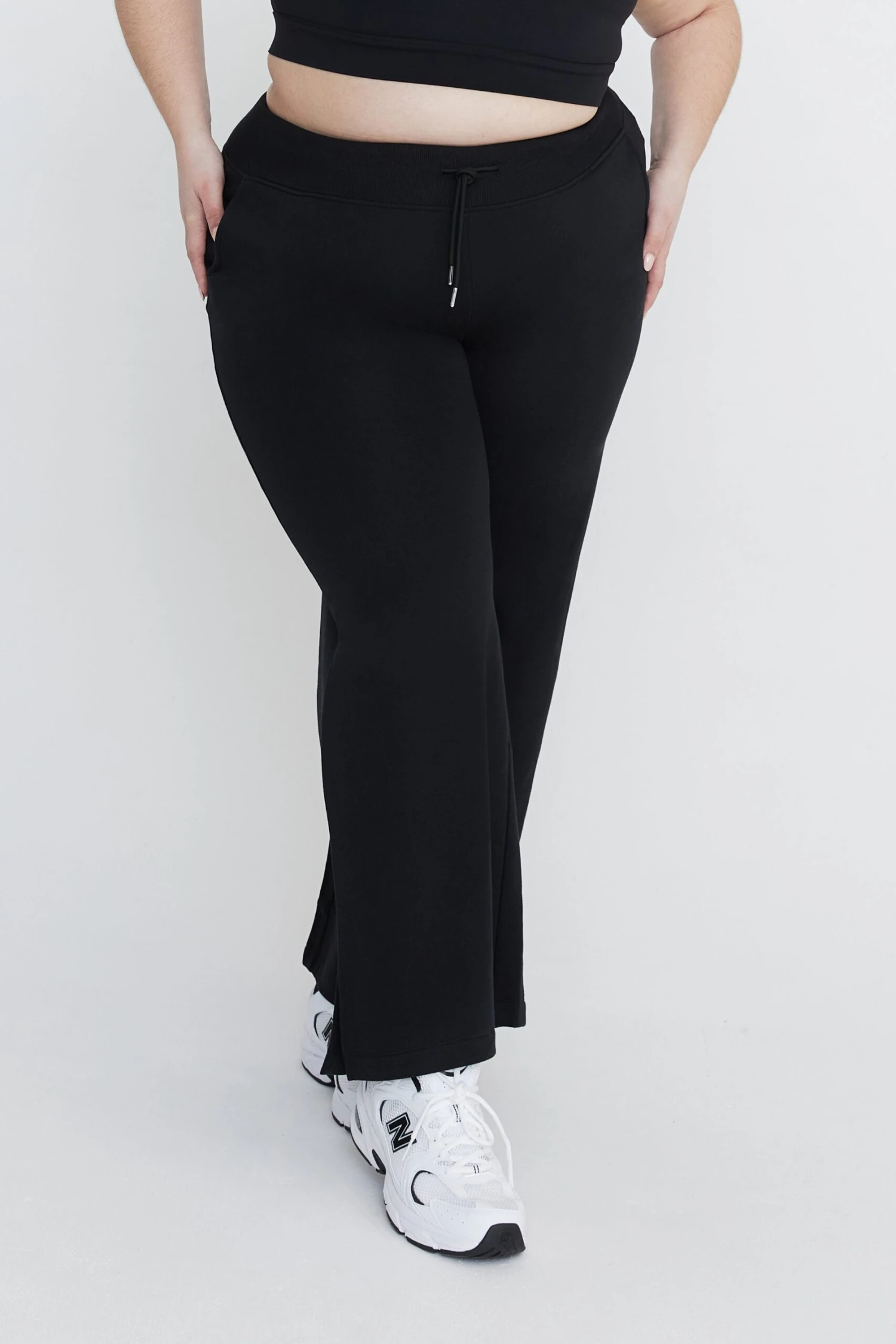 Tala OFF DUTY WIDE LEG CLUB JOGGER - BLACK 7 Tala OFF DUTY WIDE LEG CLUB JOGGER - BLACK - Image 7