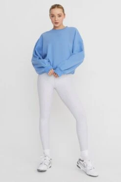 Tala OFF DUTY BLOUSON SLEEVE CLUB SWEATSHIRT - PARISIAN BLUE