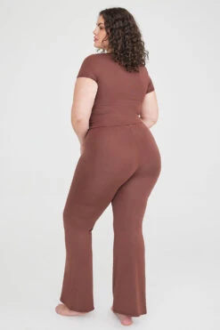 Tala 365 SHORT SLEEVE T-SHIRT - CHOCOLATE -Sportswear Store 230317 365 01 Chocolate TShirt 108