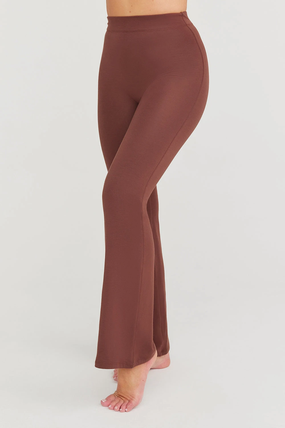 Tala 365 FLARED TROUSERS - CHOCOLATE 4 Tala 365 FLARED TROUSERS - CHOCOLATE - Image 4