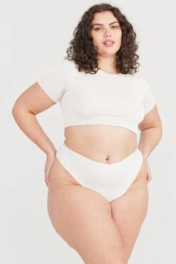 Tala NO VPL HIGH WAISTED THONG - COCONUT MILK