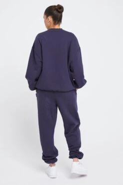 Tala VOLLEY CLUB SWEATSHIRT WITH BORG LOGO - NAVY -Sportswear Store 23 01 31 TALA Shot 015 1340 1