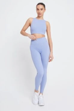 Tala SKINLUXE OPEN BACK SPORTS BRA - CORNFLOWER BLUE -Sportswear Store 23 01 31 TALA Shot 044 2443