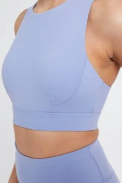 Tala SKINLUXE OPEN BACK SPORTS BRA - CORNFLOWER BLUE -Sportswear Store 23 01 31 TALA Shot 044 2458