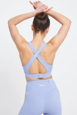 Tala SKINLUXE OPEN BACK SPORTS BRA - CORNFLOWER BLUE