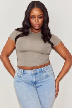 Tala 365 SHORT SLEEVE T-SHIRT - VINTAGE KHAKI