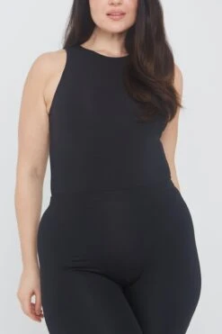 Tala 365 HIGH NECK SLEEVELESS BODYSUIT - SHADOW BLACK -Sportswear Store 3 fbfc5634 440b 4788 bb57 6e7f925e96ae