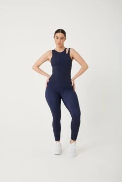 Tala SKINLUXE HIGH WAISTED LEGGING - NAVY PRINT