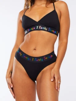 Forever Savage Bikini With Rainbow Logo