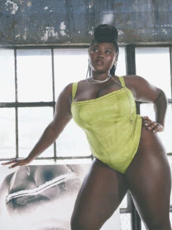 Heavenly Satin Bustier