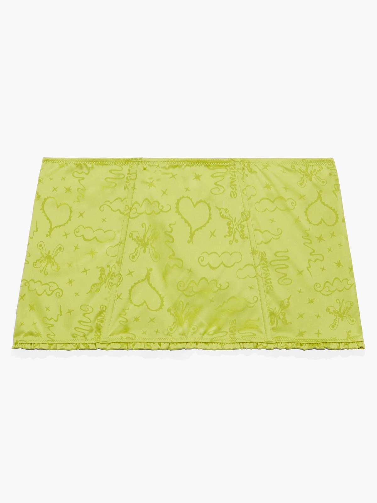 Heavenly Satin Open-Back Skirt 5 Heavenly Satin Open-Back Skirt - Image 5