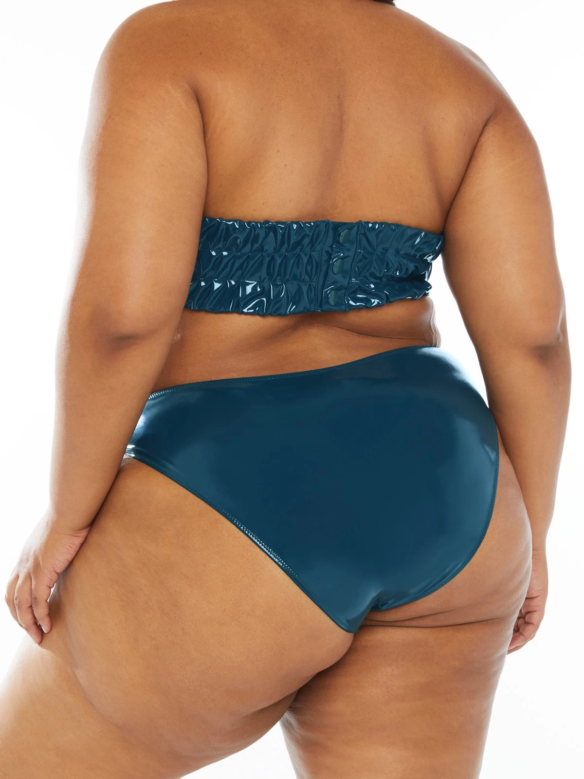 Leather Tease Vinyl Bikini 2 Leather Tease Vinyl Bikini - Image 2