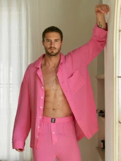 Monogram Voile Sleep Shirt