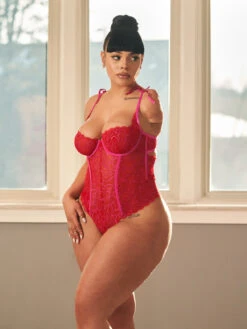 Ribbon Writing Lace Teddy -Sportswear Store RIBBON WRITING LACE TEDDY LI2148659 10491 3 1200x1600 1