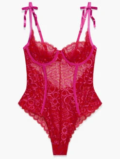 Ribbon Writing Lace Teddy -Sportswear Store RIBBON WRITING LACE TEDDY LI2148659 10491 LAYDOWN 1200x1600 1