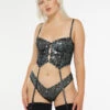 Sharp Dresser Lace Bustier