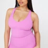 Tala SKINLUXE BUILT-IN SUPPORT STRAPPY BACK CAMI TOP - BUBBLEGUM