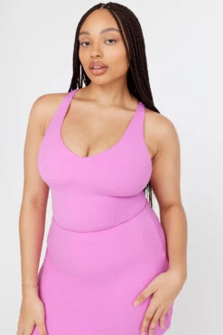 Tala SKINLUXE BUILT-IN SUPPORT STRAPPY BACK CAMI TOP - BUBBLEGUM