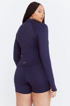 Tala SKINLUXE ZIP THROUGH RUNNING TOP - NAVY -Sportswear Store SKINLUX 29 NAVY BBL JACKET 2018