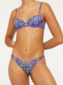 Steamy Floral String Lace Bikini