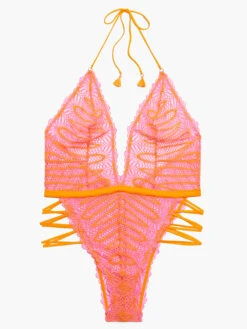 Stranded In Lace Crochet Teddy -Sportswear Store STRANDED IN LACE CROCHET TEDDY LI2251620 8074 LAYDOWN 1200x1600 1