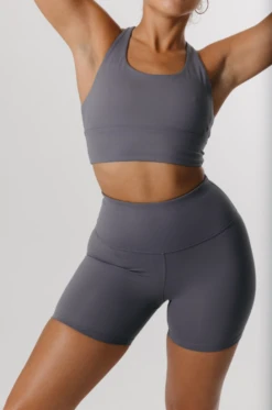 Tala SKINLUXE HIGH WAISTED CYCLING SHORTS - TORNADA GREY -Sportswear Store Screenshot2021 09 23at11.07.06