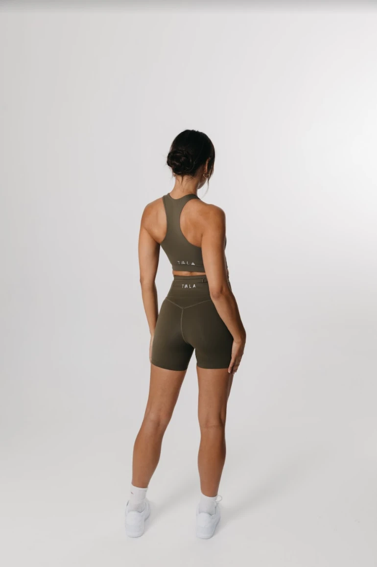 Tala SKINLUXE HIGH NECK BRA - KHAKI 3 Tala SKINLUXE HIGH NECK BRA - KHAKI - Image 3