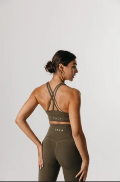 Tala SKINLUXE TANK SPORTS BRA - KHAKI -Sportswear Store Screenshot2021 11 05at16.57.31