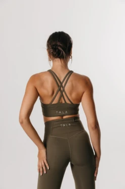Tala SKINLUXE TANK SPORTS BRA - KHAKI -Sportswear Store Screenshot2021 11 05at16.58.29