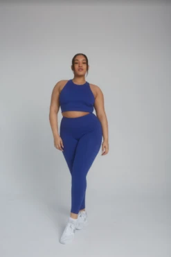 Tala SKINLUXE HIGH NECK BRA - COBALT BLUE