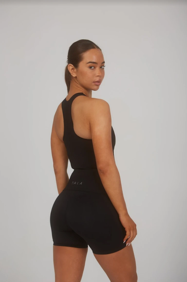 Tala SKINLUXE BUILT-IN SUPPORT HIGH NECK VEST - SHADOW BLACK 2 Tala SKINLUXE BUILT-IN SUPPORT HIGH NECK VEST - SHADOW BLACK - Image 2
