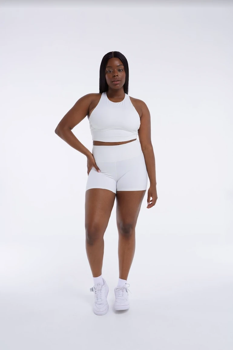 Tala SKINLUXE HIGH WAISTED TRAINING SHORTS - COCONUT MILK 3 Tala SKINLUXE HIGH WAISTED TRAINING SHORTS - COCONUT MILK - Image 3
