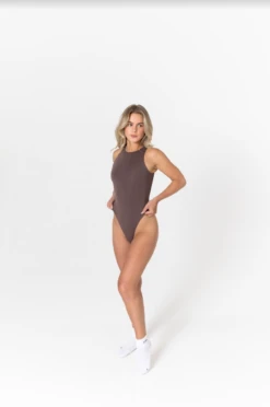 Tala 365 HIGH NECK SLEEVELESS BODYSUIT - MOCHA -Sportswear Store Screenshot2022 05 24at15.35.30