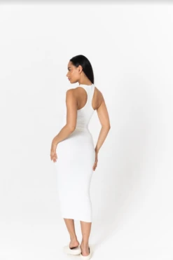 Tala 365 RACERBACK HIGH NECK VEST - COCONUT MILK -Sportswear Store Screenshot2022 05 24at15.46.53