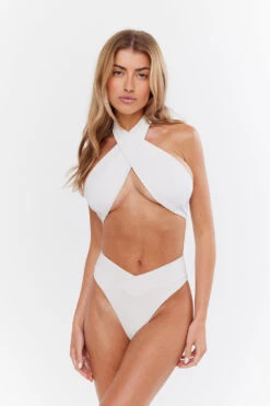 Tala MAUI WRAP DETAIL BIKINI BRIEF - WHITE -Sportswear Store Sh10 Tala Ecom white bandue 2626 4f463193 dcf0 419e a4bb dc11ad6059b6
