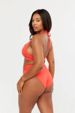 Tala MAUI WRAP DETAIL BIKINI BRIEF - CHILLI -Sportswear Store Sh13 Tala Ecom chilli wrap top bottom 2765