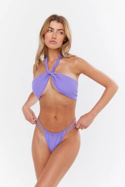 Tala ANTIBES MULTIWAY BANDEAU BIKINI TOP - THISTLE -Sportswear Store Sh14 Tala Ecom thistle baNDUE MULTI BOTTOM 2805