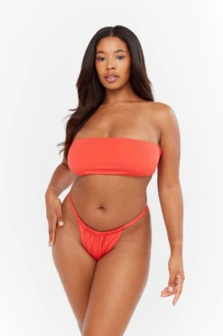 Tala ANTIBES MULTIWAY BANDEAU BIKINI TOP - CHILLI
