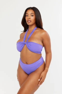 Tala ANTIBES MULTIWAY BANDEAU BIKINI TOP - THISTLE -Sportswear Store Sh21 Tala Ecom thistle bandue cheeky 3123