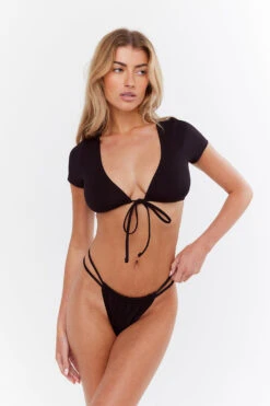 Tala BONDI MULTIWAY BIKINI TEE - BLACK -Sportswear Store Sh25 Tala Ecom black reversible multi bottom 3322